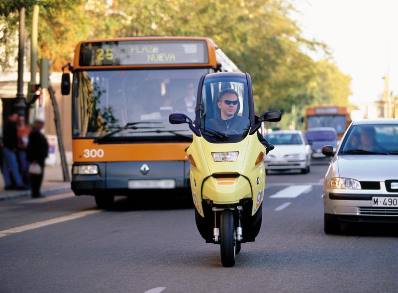 BMW c1 с коляской